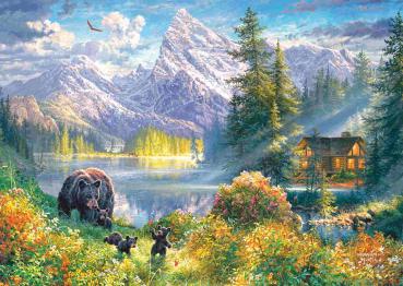 Preview: 1000 Teile Schmidt Spiele Puzzle Abraham Hunter Hochland-Idyll 58808