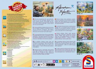 Preview: 1000 Teile Schmidt Spiele Puzzle Abraham Hunter Plätschernde Stille 58810