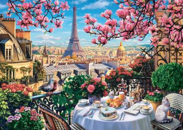 1000 Teile Schmidt Spiele Puzzle Frühstück in Paris 58876