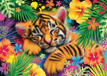 Preview: 1000 Teile Schmidt Spiele Puzzle Tiger-Welpe 58889