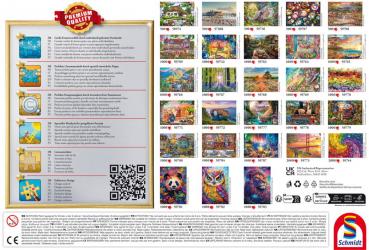 500 Teile Schmidt Spiele Puzzle Leuchtturm am Felsen 59716