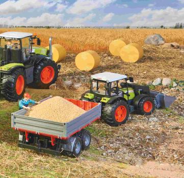 Bruder Spielfahrzeug Landwirtschaft Anhänger Bordwandanhänger 02019