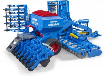 Bruder Spielfahrzeug Landwirtschaft Anhänger LEMKEN Solitair 9 Saatkombination 02026