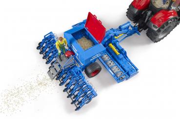 Bruder Spielfahrzeug Landwirtschaft Anhänger LEMKEN Solitair 9 Saatkombination 02026