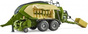 Bruder Spielfahrzeug Landwirtschaft Anhänger Krone BiG Pack 1290 HDP VC mit 2 Quaderballen 02033