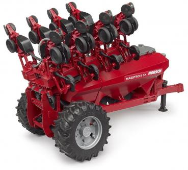 Bruder Spielfahrzeug Landwirtschaft Anhänger Horsch Einzelkornsämaschine Maestro 8CX 02037