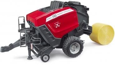 Preview: Bruder Spielfahrzeug Landwirtschaft Anhänger Massey Ferguson Rundballenpresse RB 4180V 02039