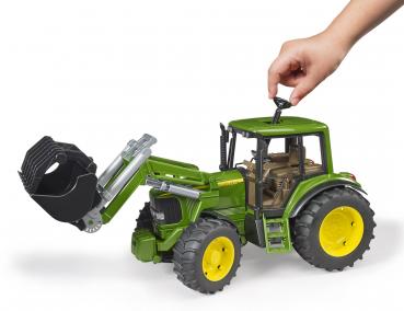 Bruder Spielfahrzeug Landwirtschaft Traktor John Deere 6920 mit Frontlader 02052