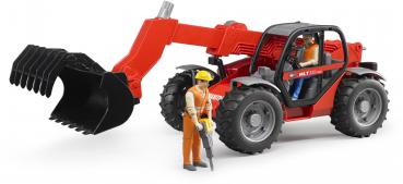 Bruder Spielfahrzeug Baustelle Lader Manitou Teleskoplader MLT 633 02125