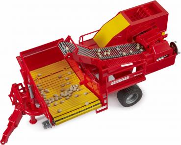 Bruder Spielfahrzeug Anhänger Grimme SE75-30 Kartoffelvollernter 80 Kartoffelimitaten 02130