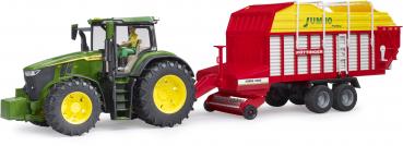 Bruder Spielfahrzeug Landwirtschaft Anhänger Pöttinger Jumbo 6600 Profiline Ladewagen 02214