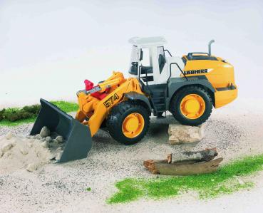Bruder Spielfahrzeug Baustelle Lader Liebherr Radlader L574 02430