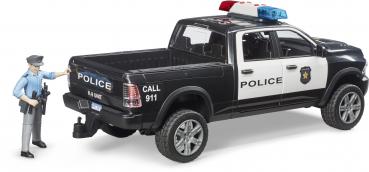 Bruder Spielfahrzeug Polizei RAM 2500 Polizei Pickup mit Polizist und Ausstattung 02505