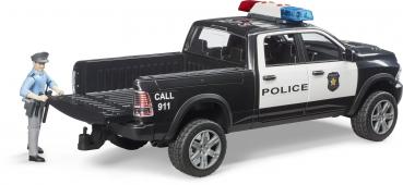 Bruder Spielfahrzeug Polizei RAM 2500 Polizei Pickup mit Polizist und Ausstattung 02505