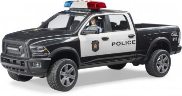 Bruder Spielfahrzeug Polizei RAM 2500 Polizei Pickup mit Polizist und Ausstattung 02505