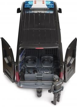 Preview: Bruder Spielfahrzeug Polizei MB Sprinter Polizei Spezialkräfte und L+S 02685