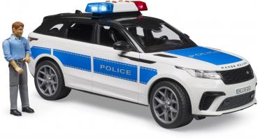 Bruder Spielfahrzeug Einsatzfahrzeuge Polizei Range Rover Velar Polizei mit Polizist 02890