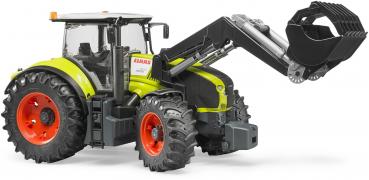 Bruder Spielfahrzeug Landwirtschaft Traktor Claas Axion 950 mit Frontlader 03013
