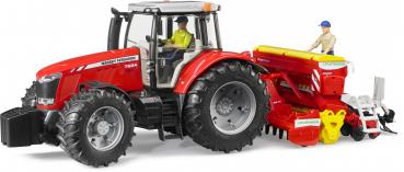 Bruder Spielfahrzeug Landwirtschaft Traktor Massey Ferguson 7624 03046