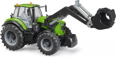 Bruder Spielfahrzeug Landwirtschaft Traktor Deutz 8280 TTV mit Frontlader 03161