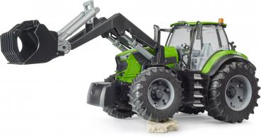 Bruder Spielfahrzeug Landwirtschaft Traktor Deutz 8280 TTV mit Frontlader 03161