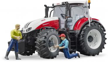 Bruder Spielfahrzeug Landwirtschaft Traktor Steyr 6300 Terrus CVT 03180