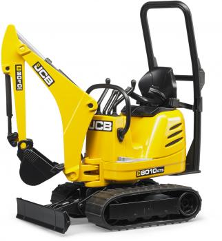 Bruder Spielfahrzeug Baustelle bworld JCB Mikrobagger 8010CTS 62003