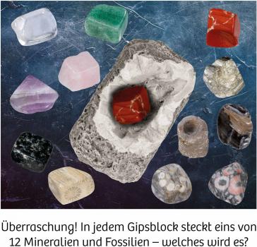 Kosmos Experimentieren Ausgrabung Mineralien 601362