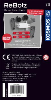 Preview: Kosmos Experimentieren Roboter & Programmieren ReBotz Buxy der Jumping-Bot 601867