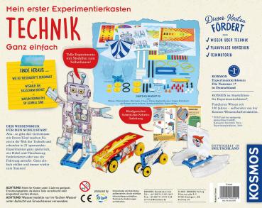 Preview: Kosmos Experimentieren Erstes Lernen Mein erster Experimentierkasten Technik 602291