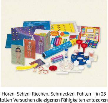 Preview: Kosmos Experimentieren Erstes Lernen Mein erster Experimentierkasten Körper & Sinne 602307