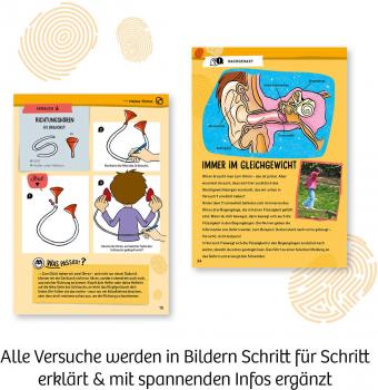 Kosmos Erstes Lernen Mein erster Experimentierkasten Körper & Sinne 602307