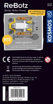 Preview: Kosmos Experimentieren Roboter & Programmieren ReBotz Pitti der Walking-Bot 602581