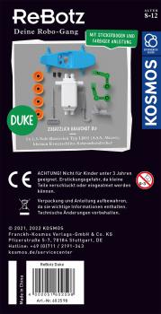 Preview: Kosmos Experimentieren Roboter & Programmieren ReBotz Duke der Skating-Bot 602598