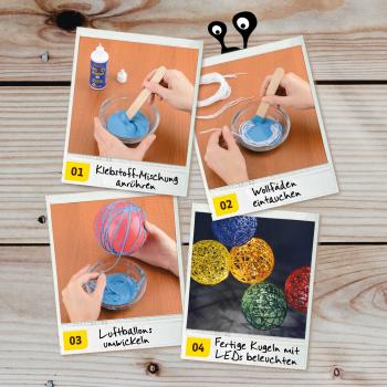 Preview: Kosmos Spielzeug Kreativität Basteln Lichterkette 604288