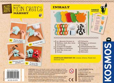 Preview: Kosmos Spielzeug Kreativität Basteln Mein erstes Nähset 604394