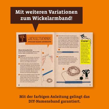 Kosmos Spielzeug Kreativität Basteln Namensbänder wickeln 604455