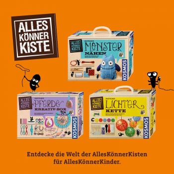 Kosmos Spielzeug Kreativität Basteln Namensbänder wickeln 604455