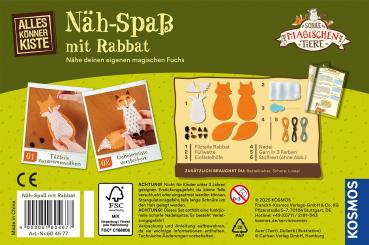 Preview: Kosmos Spielzeug Kreativität Basteln Die Schule der magischen Tiere Nähspaß mit Rabbat 604677