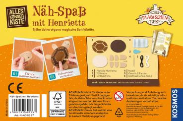 Preview: Kosmos Spielzeug Kreativität Basteln Die Schule der magischen Tiere Nähspaß mit Henrietta 605667
