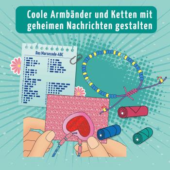Preview: Kosmos Spielzeug Kreativität Basteln Die drei !!! Geheim-Schmuck 605698