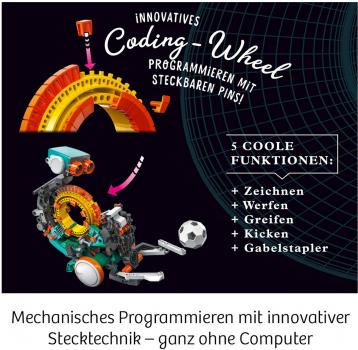 Preview: Kosmos Experimentieren Roboter & Programmieren Codix - Dein mechanischer Coding-Roboter 620646