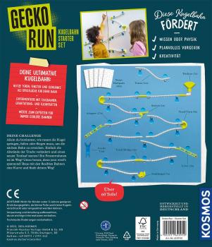 Preview: Kosmos Kugelbahn Gecko Run Starter-Set 620950