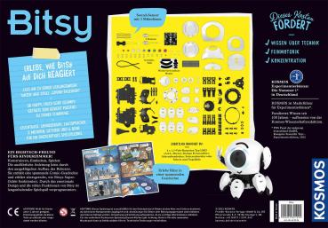 Preview: Kosmos Experimentieren Roboter & Programmieren Bitsy - Dein cleverer Robo-Freund 621094