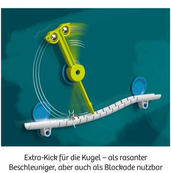 Preview: Kosmos Kugelbahn Gecko Run Speed Kick-Erweiterung 621308
