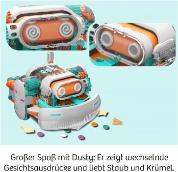 Preview: Kosmos Experimentieren Roboter & Programmieren Dusty - Dein saugstarker Robo-Helfer 621322