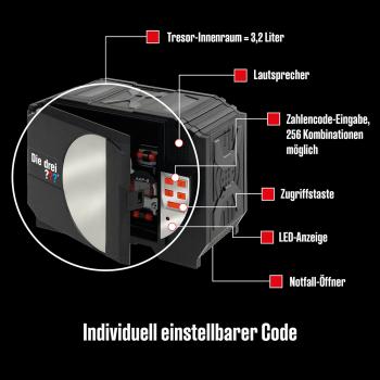 Preview: Kosmos Spielzeug Rollenspiel Detektiv Die drei ??? Digitaler Tresor 630607