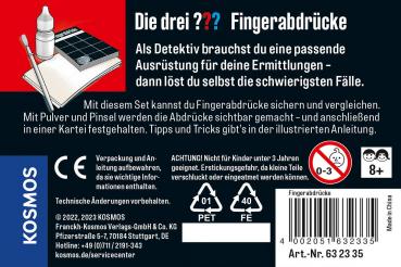 Preview: Kosmos Spielzeug Rollenspiel Detektiv Die drei ??? Fingerabdrücke 632335