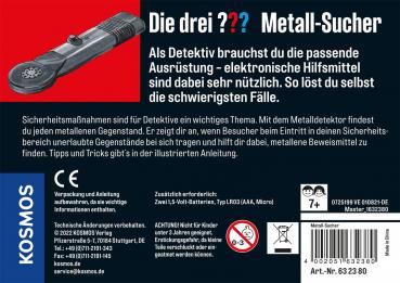 Preview: Kosmos Spielzeug Rollenspiel Detektiv Die drei ??? Metall-Sucher 632380