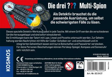 Preview: Kosmos Spielzeug Rollenspiel Detektiv Die drei ??? Multi-Spion 632427